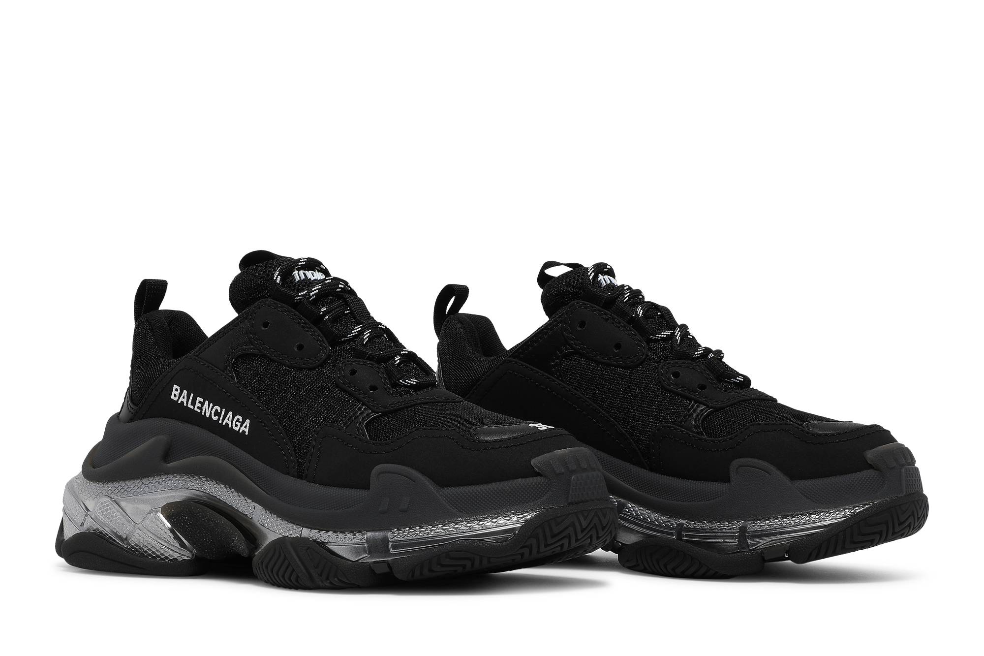 Women) Balenciaga Triple S Sneaker 'Black Iridescent' 544351W2FB21001 -  544351W2FB21001 - Novelship