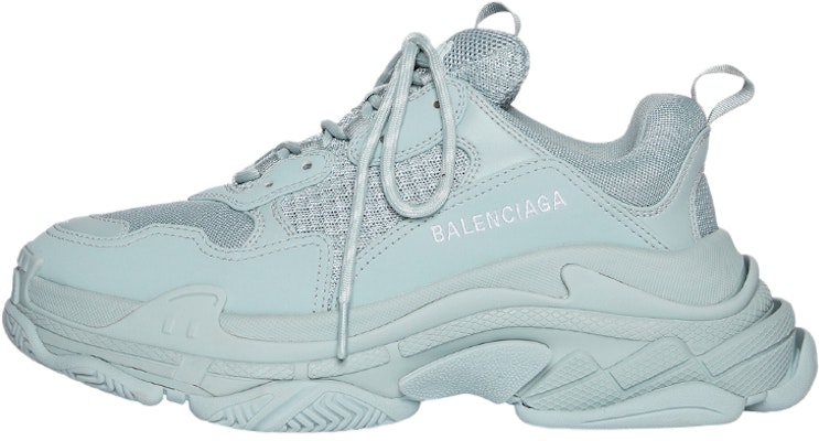 (Women) Balenciaga Triple S Sneaker 'Blue' 524039-W2FW1-4700 Buy (Women) Balenciaga Triple S Sneaker 'Blue' 524039-W2FW1-4700