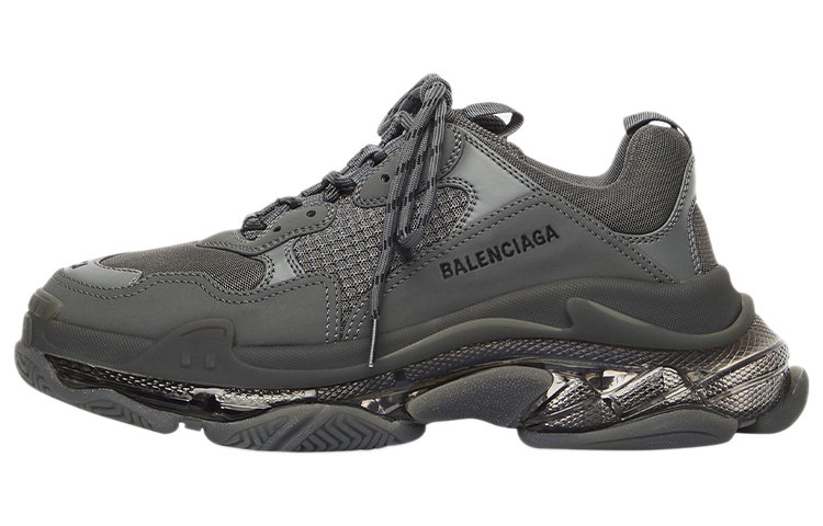 (Women) Balenciaga Triple S Sneaker 'Clear Sole - Grey'  544351-W2GA1-1801