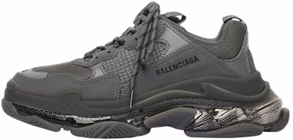 (Women) Balenciaga Triple S Sneaker 'Clear Sole - Grey' 544351W2GA11801 (Women) Balenciaga Triple S Sneaker 'Clear Sole - Grey' 544351W2GA11801