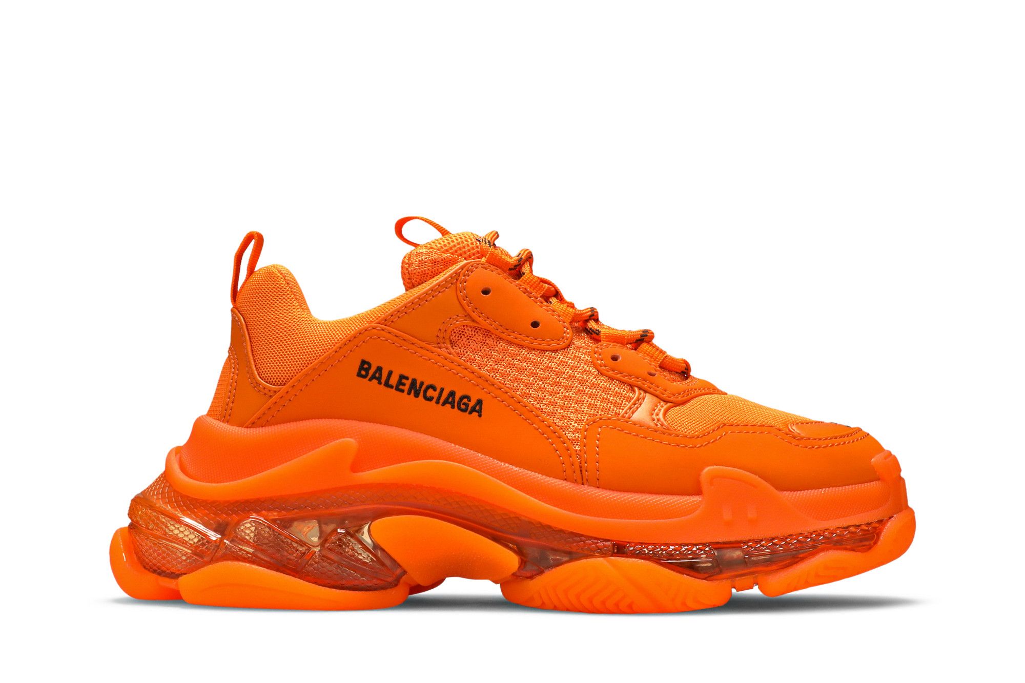Buy (Women) Balenciaga Triple S Sneaker 'Clear Sole - Orange'  544351-W2GA1-7510