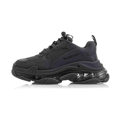 (W) Balenciaga Triple S Sneaker 'Clear Sole - Ombre Blue'