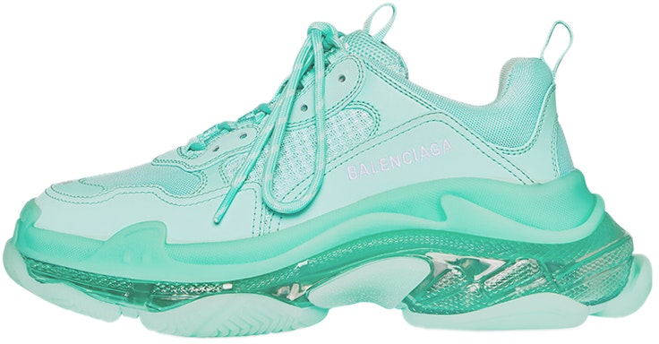balenciaga-triple-s-sneaker-clear-sole-mint-wmns