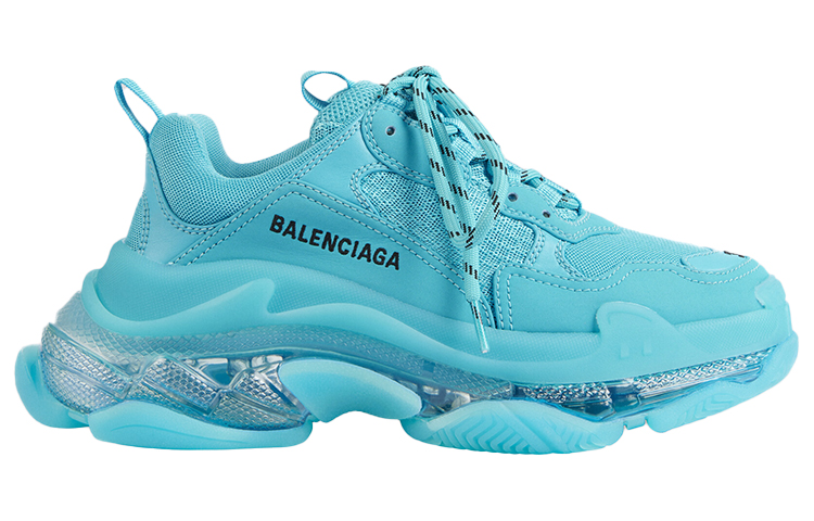 (W) Balenciaga Triple S Sneaker 'Clear Sole - Turquoise' 圖 2