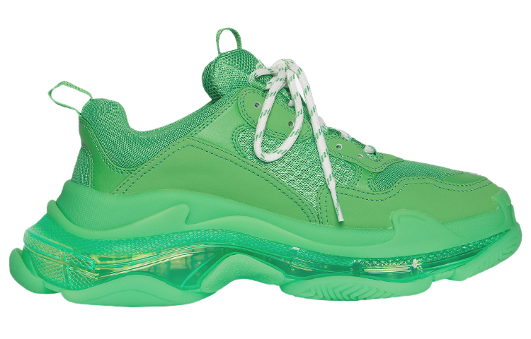Order (W) Balenciaga Triple S Sneaker 'Tapak Jernih - Hijau' 544351W2GA13510