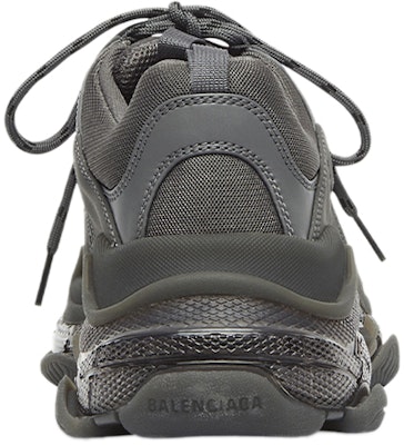 (W) 巴黎世家三重奏运动鞋“透明鞋底-灰色” 544351-W2GA1-1801 Lookbook (W) 巴黎世家三重奏运动鞋“透明鞋底-灰色” 544351-W2GA1-1801