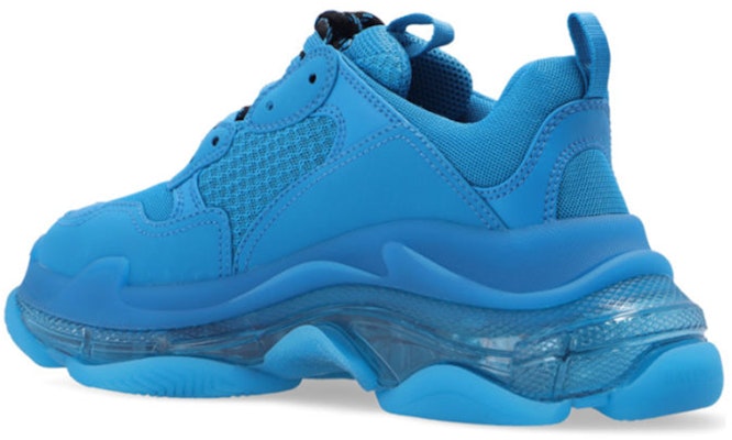 (W) 발렌시아가 트리플 S 스니커즈 '클리어솔 - 블루' 544351-W2GA1-4810 Shop (W) 발렌시아가 트리플 S 스니커즈 '클리어솔 - 블루' 544351-W2GA1-4810