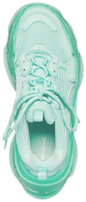 (W) バレンシアガ Triple S クリアソール ミント 544351W2GA14500 Shop (W) バレンシアガ Triple S クリアソール ミント 544351W2GA14500