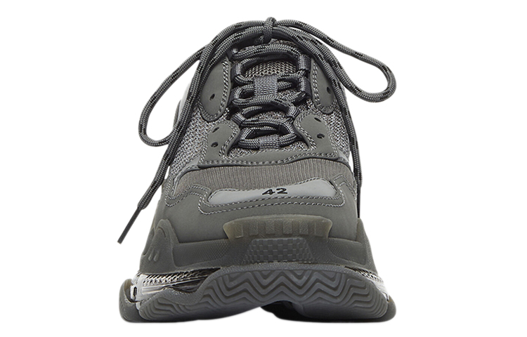 Shop (W) 巴黎世家三重奏运动鞋“透明鞋底-灰色” 544351-W2GA1-1801