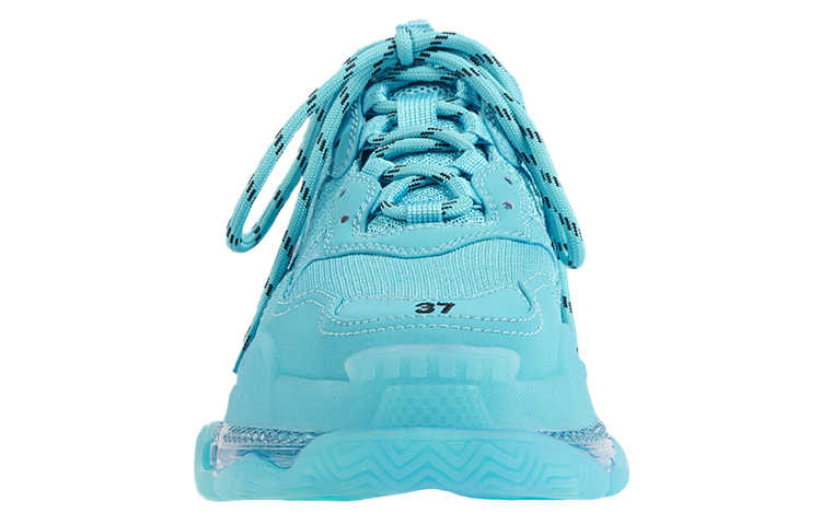 (W) Balenciaga Triple S Sneaker 'Clear Sole - Turquoise' 圖 4