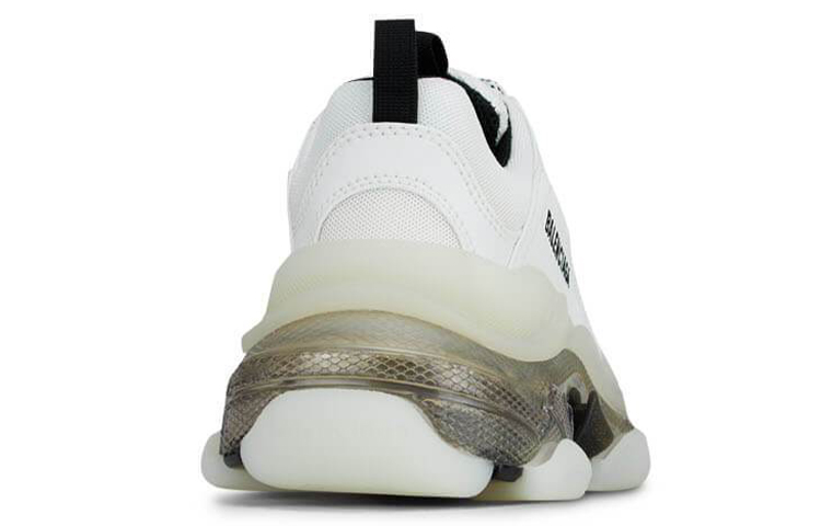 (W) Balenciaga Triple S Sneaker 'Clear Sole - White Grey' 圖 4
