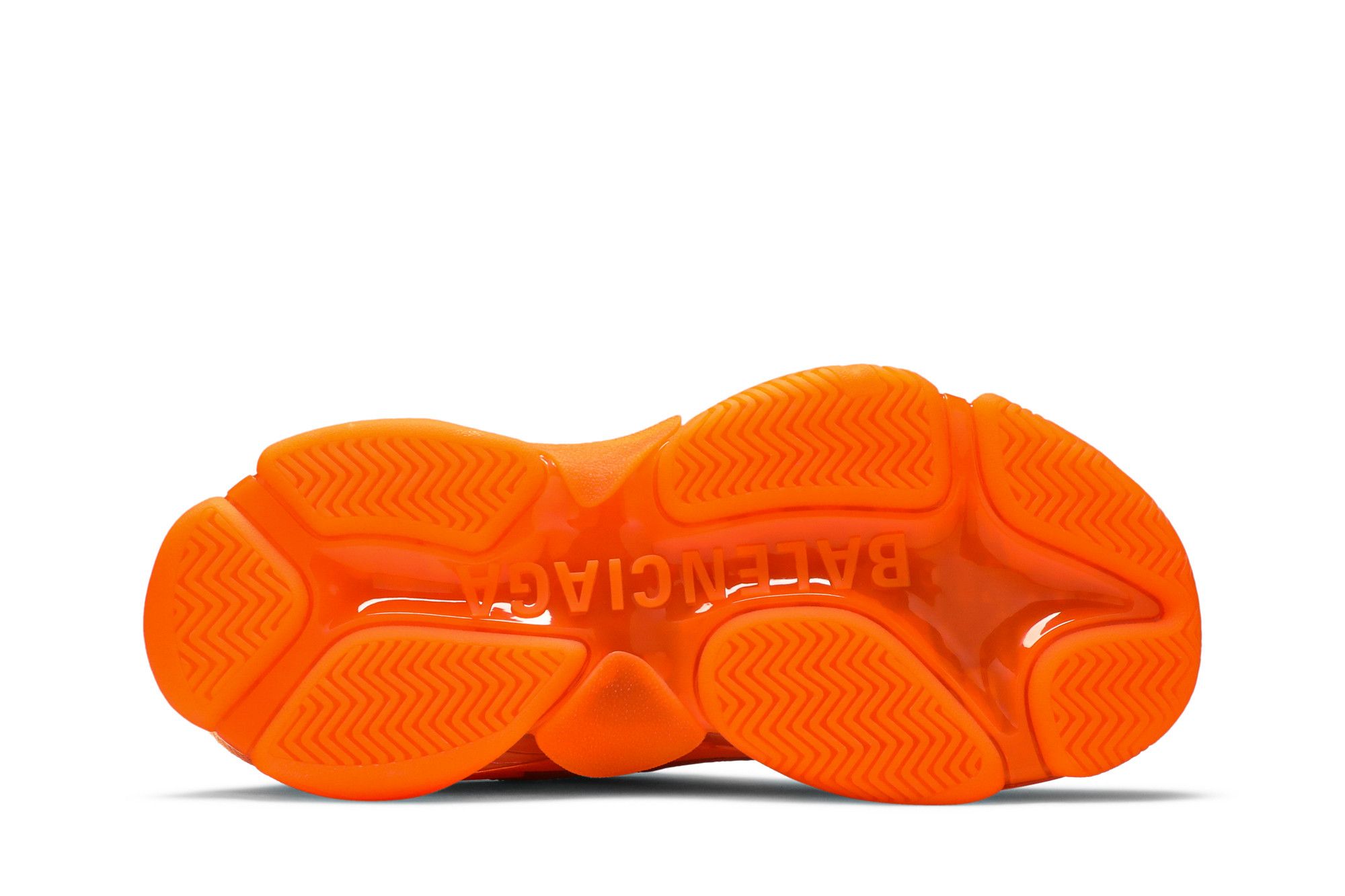 Shop (Women) Balenciaga Triple S Sneaker 'Clear Sole - Orange'  544351-W2GA1-7510