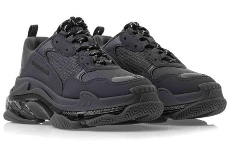 (W) Balenciaga Triple S Sneaker 'Clear Sole - Ombre Blue' 圖 4