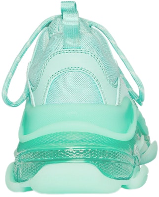 (W) バレンシアガ Triple S クリアソール ミント 544351W2GA14500 Purchase (W) バレンシアガ Triple S クリアソール ミント 544351W2GA14500