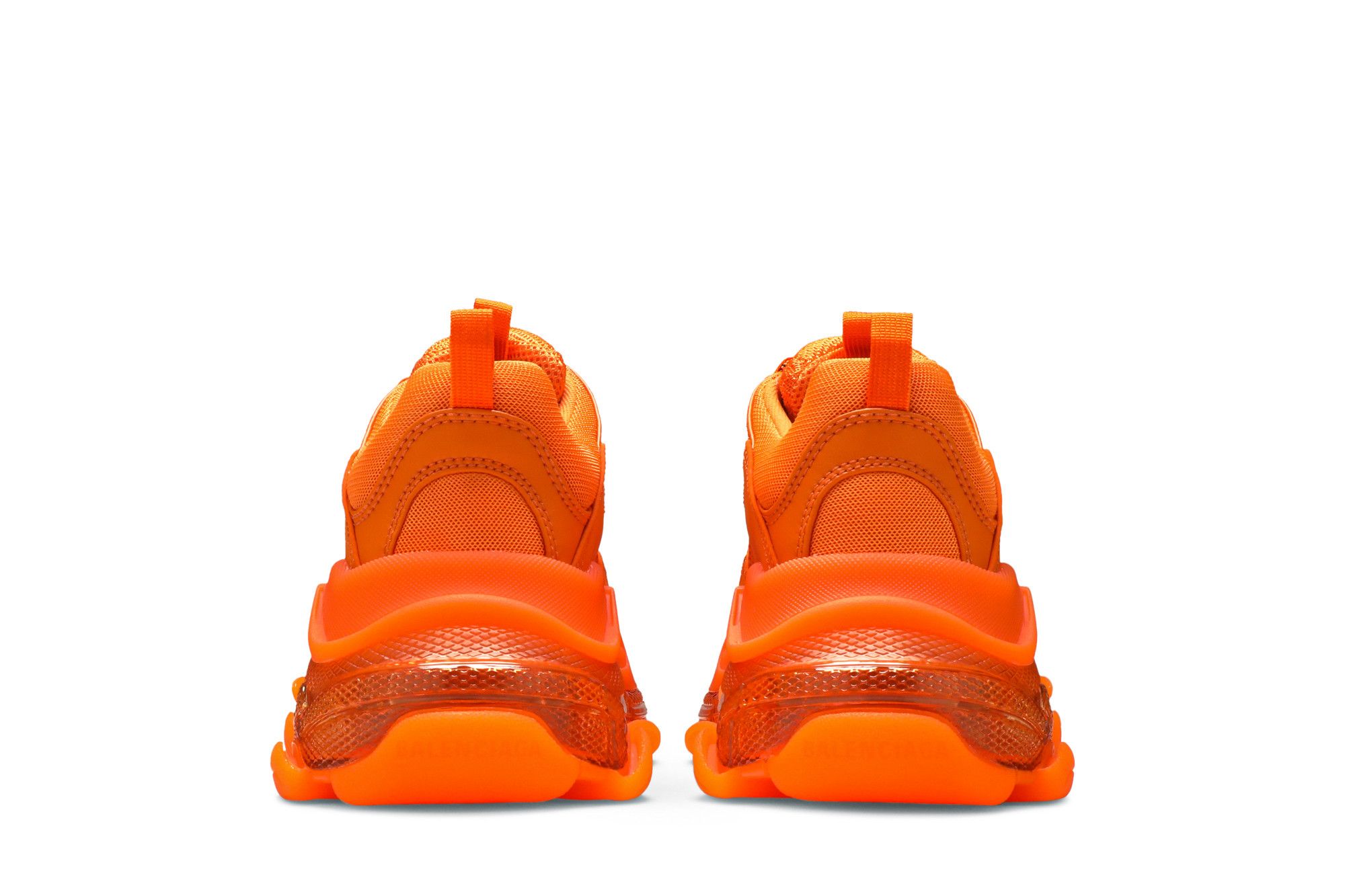 Details for (Women) Balenciaga Triple S Sneaker 'Clear Sole - Orange'  544351-W2GA1-7510