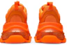 Details for (Women) Balenciaga Triple S Sneaker 'Clear Sole - Orange' 544351-W2GA1-7510