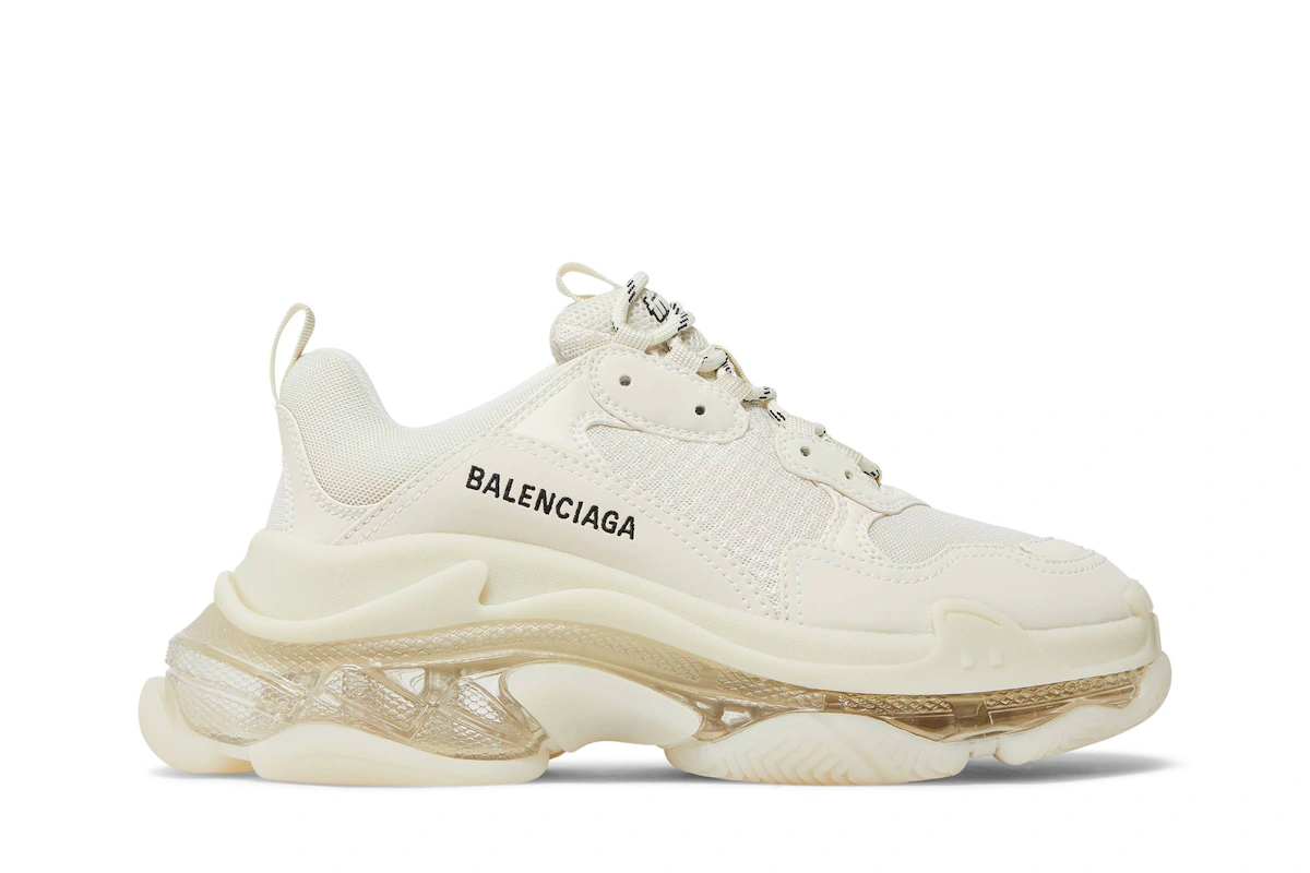 (Women) Balenciaga Triple S Sneaker 'Clear Sole - Eggshell'
