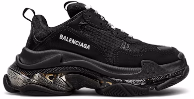 (Women) Balenciaga Triple S Sneaker 'Clear Sole - Black' 544351W2FB11000 (Women) Balenciaga Triple S Sneaker 'Clear Sole - Black' 544351W2FB11000