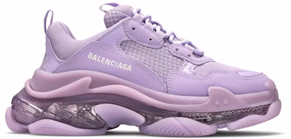 (Women) Balenciaga Triple S Sneaker 'Clear Sole - Light Lilac' 544351W2GA15890 (Women) Balenciaga Triple S Sneaker 'Clear Sole - Light Lilac' 544351W2GA15890