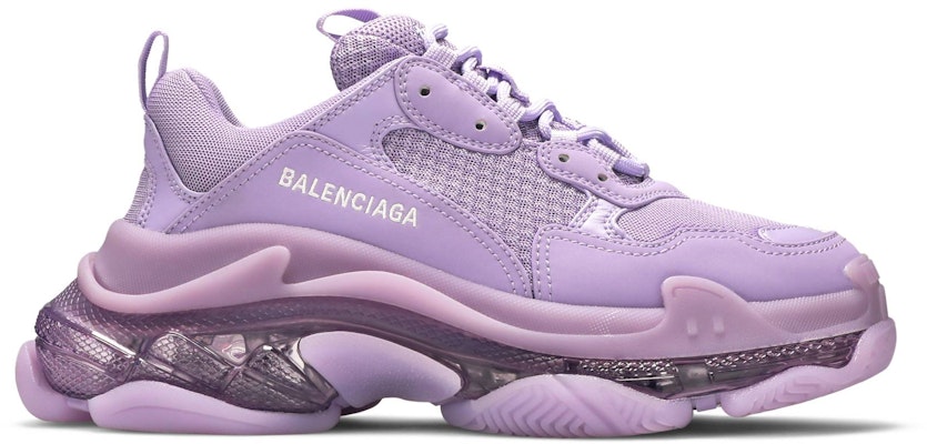 Purple balenciaga top triple s