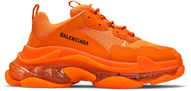 (W) Balenciaga Triple S Zapatillas 'Suela Transparente - Naranja' 544351W2GA17510 Buy (W) Balenciaga Triple S Zapatillas 'Suela Transparente - Naranja' 544351W2GA17510