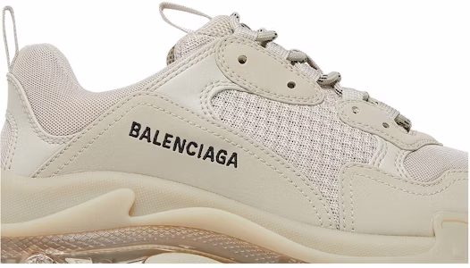 Balenciaga巴黎世家 Triple S 復古休閒 低筒 老爹鞋 女款 米色 Order Balenciaga巴黎世家 Triple S 復古休閒 低筒 老爹鞋 女款 米色