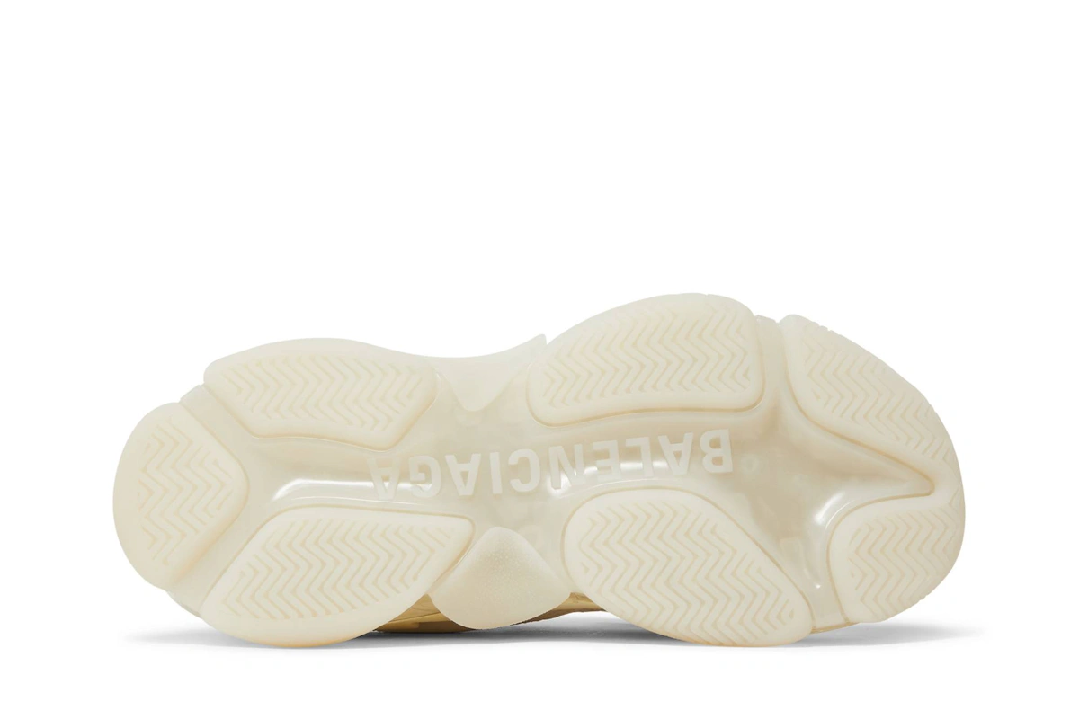 (Women) Balenciaga Triple S Sneaker 'Clear Sole - Eggshell'