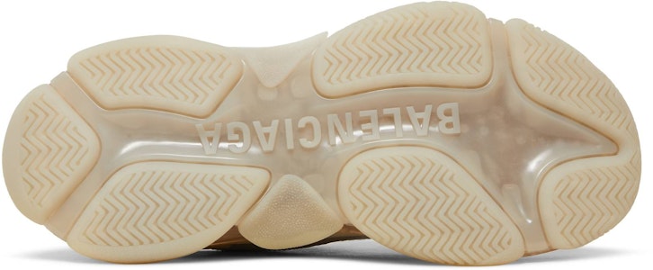 Balenciaga巴黎世家 Triple S 復古休閒 低筒 老爹鞋 女款 米色 Shop Balenciaga巴黎世家 Triple S 復古休閒 低筒 老爹鞋 女款 米色