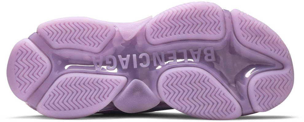 (W) 巴黎世家Triple S运动鞋‘透明鞋底-浅紫色’ 544351W2GA15890 Shop (W) 巴黎世家Triple S运动鞋‘透明鞋底-浅紫色’ 544351W2GA15890