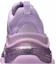 Sizing (W) 巴黎世家Triple S运动鞋‘透明鞋底-浅紫色’ 544351W2GA15890