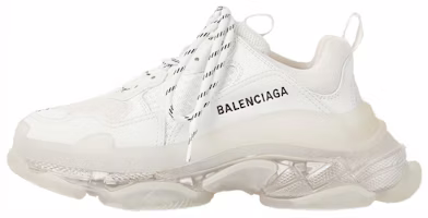 (Women) Balenciaga Triple S Sneaker 'Clearsole - White' 544351W2FB19000 (Women) Balenciaga Triple S Sneaker 'Clearsole - White' 544351W2FB19000