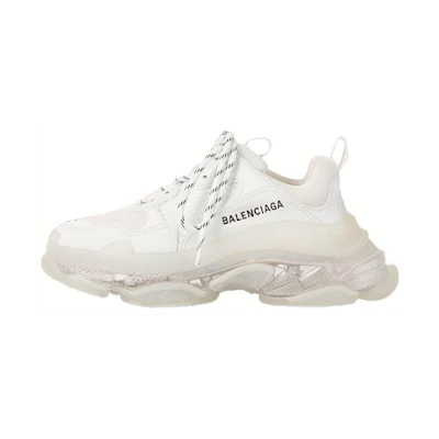 (W) Balenciaga Triple S Sneaker 'Clearsole - White'
