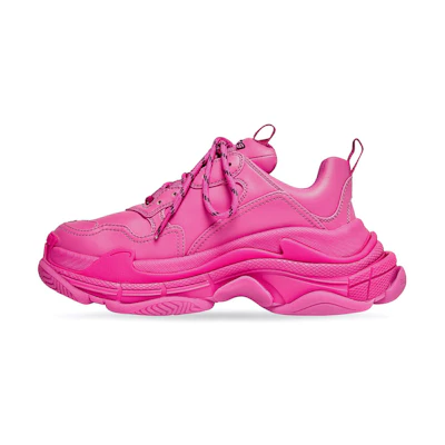 (W) Balenciaga Triple S Sneaker 'Dark Pink'