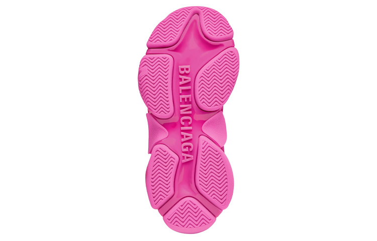 Shop (W) 발렌시아가 트리플 S 스니커즈 '다크 핑크' 524039W2FA55800