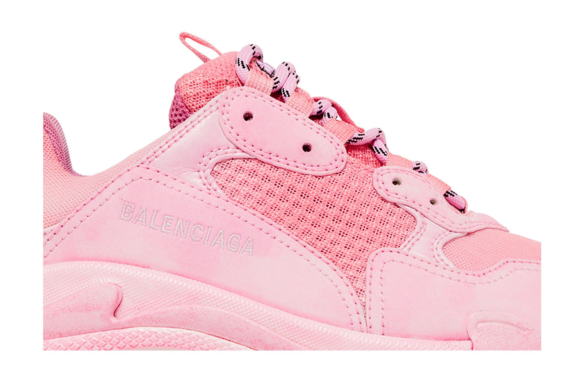 Order (Women) Balenciaga Triple S Sneaker 'DIY - Pink'  524039-W3CS4-5000