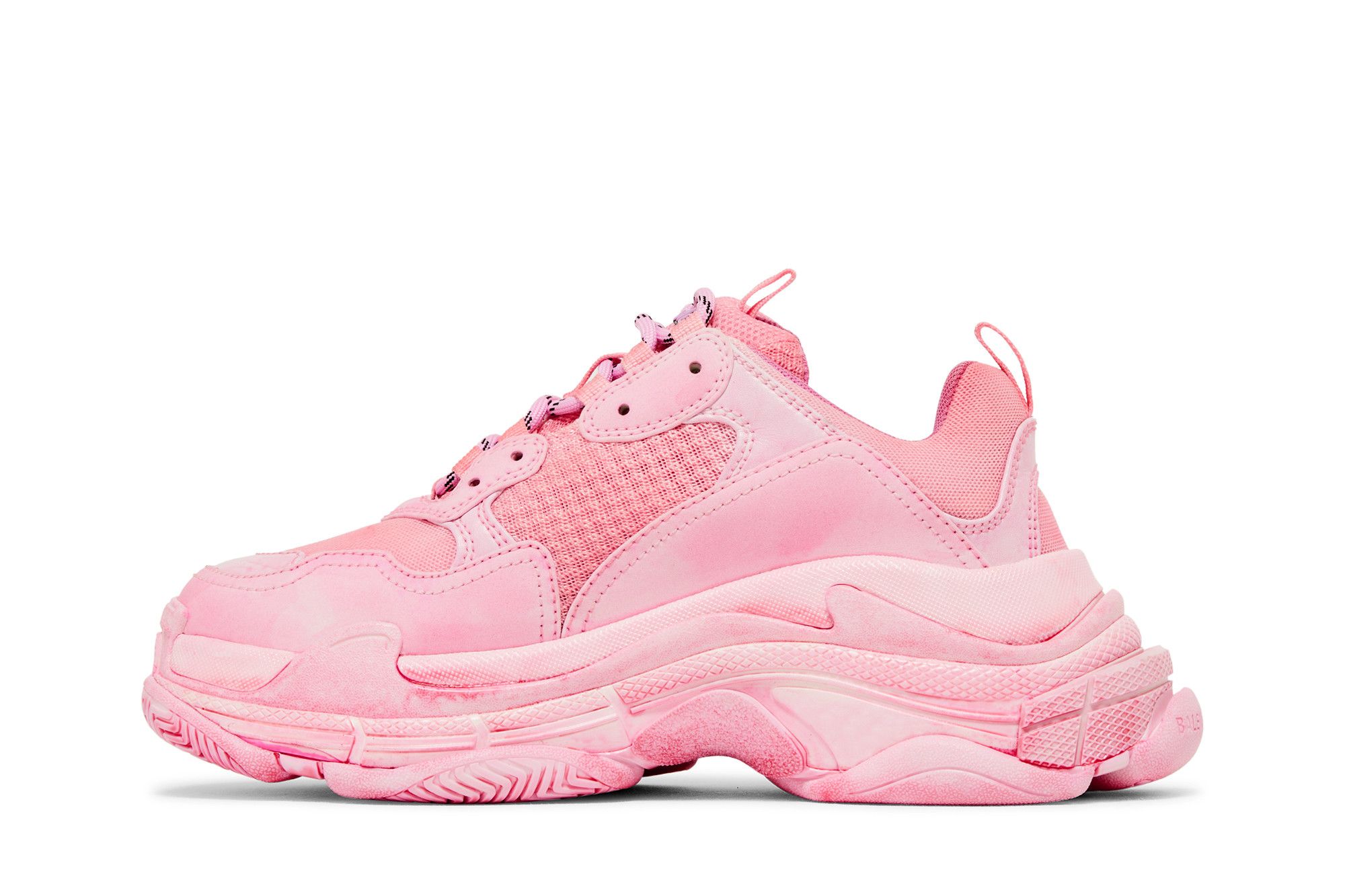 Lookbook (Women) Balenciaga Triple S Sneaker 'DIY - Pink'  524039-W3CS4-5000