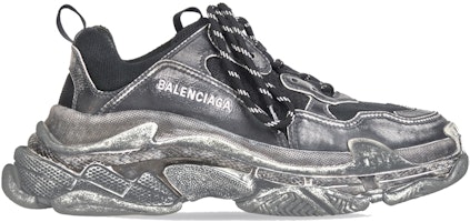 (Women) Balenciaga Triple S Sneaker 'Faded Black' 524039-W3CN3-1000 Order (Women) Balenciaga Triple S Sneaker 'Faded Black' 524039-W3CN3-1000