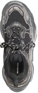 (W) Balenciaga Triple S Sneakers 'Faded Black' Hitam Pudar 524039-W3CN3-1000 Shop (W) Balenciaga Triple S Sneakers 'Faded Black' Hitam Pudar 524039-W3CN3-1000
