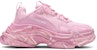 (W) Balenciaga Triple S Sneaker 'Merah Jambu Pudar' 524039W3CN35000