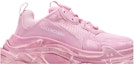 Order (W) Balenciaga Triple S Sneaker 'Merah Jambu Pudar' 524039W3CN35000