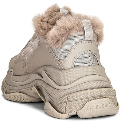 (Women) Balenciaga Triple S Sneaker 'Fake Fur - Beige' 668562-W3CQ5-9710 Shop (Women) Balenciaga Triple S Sneaker 'Fake Fur - Beige' 668562-W3CQ5-9710