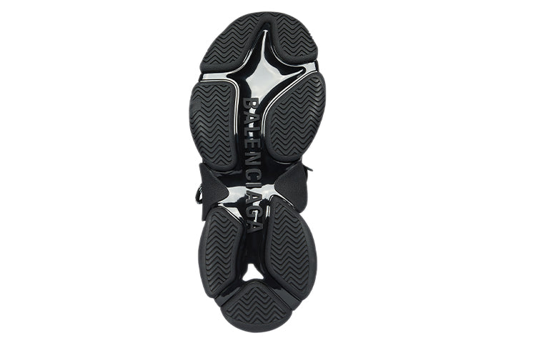 (W) Balenciaga Triple S Sneaker 'Fake Fur - Black' 圖 6