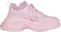 Order (W) Balenciaga Triple S Sepatu 'Bulu Palsu - Pink' 668562W3CQ55000