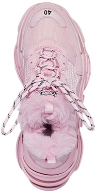 (W) 발렌시아가 트리플 S 핑크 퍼 스니커즈 668562-W3CQ5-5000 Shop (W) 발렌시아가 트리플 S 핑크 퍼 스니커즈 668562-W3CQ5-5000