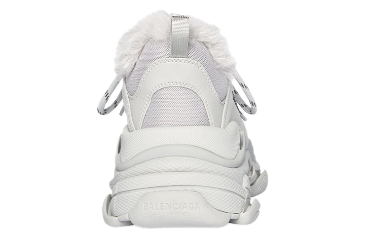 Purchase 巴黎世家 Triple S 舒適透氣 時尚老爹鞋 女款 灰色