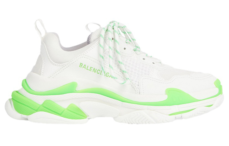 Order (W) Balenciaga Triple S Sneaker 'Hijau Fluo' 524039W2CA33890