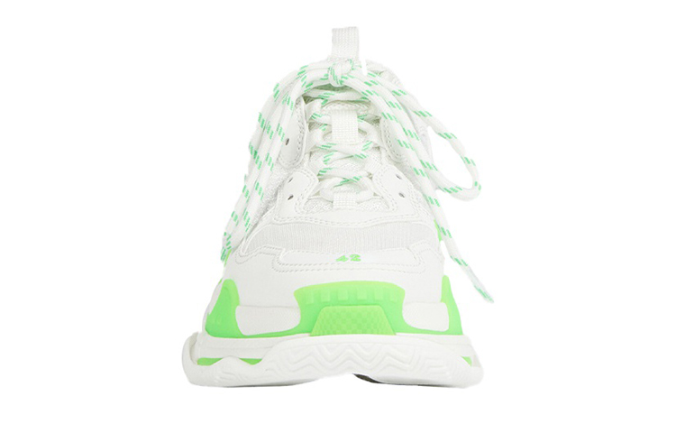 Lookbook (W) Balenciaga Triple S Sneaker 'Hijau Fluo' 524039W2CA33890
