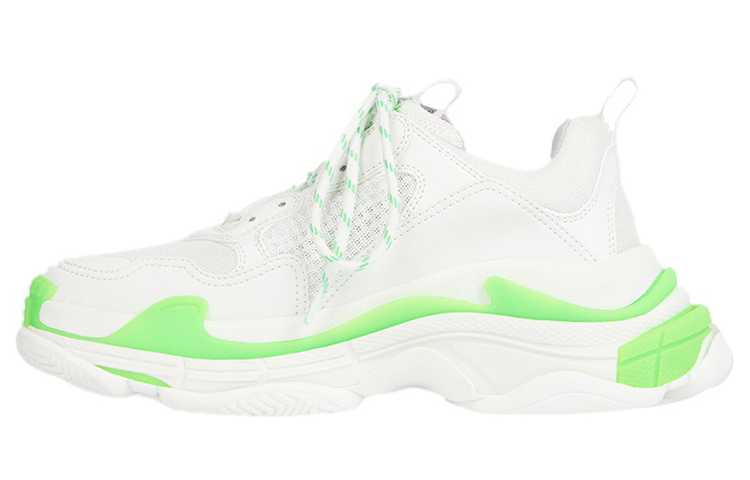 (W) Balenciaga Triple S Sneaker 'Fluo Green'