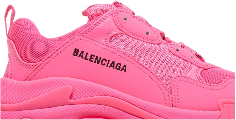 (Women) Balenciaga Triple S Sneaker 'Fluo Pink' 524039-W2CA5-5000 Order (Women) Balenciaga Triple S Sneaker 'Fluo Pink' 524039-W2CA5-5000