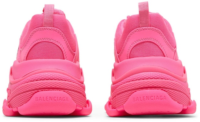 (Women) Balenciaga Triple S Sneaker 'Fluo Pink' 524039-W2CA5-5000 Details for (Women) Balenciaga Triple S Sneaker 'Fluo Pink' 524039-W2CA5-5000
